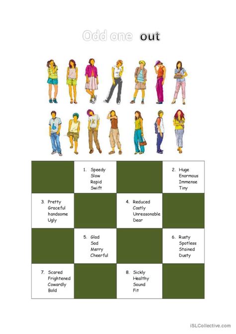 Odd One Out Summary & Study Guide .